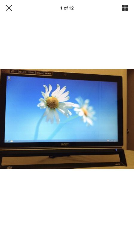 Acer Aspire ZS600 all in one computer