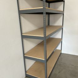 Warehouse Shelving 72 in W X 24 in D Boltless Shed Storage Shelves Heavy Duty Stronger Than Home Depot & Lowes Racks Delivery & Assembly Available