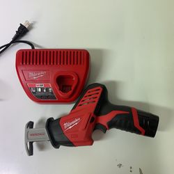 Milwaukee M12 12V HACKZALL Cordless Reciprocating Saw 2420-20 Tool And M12 Battery