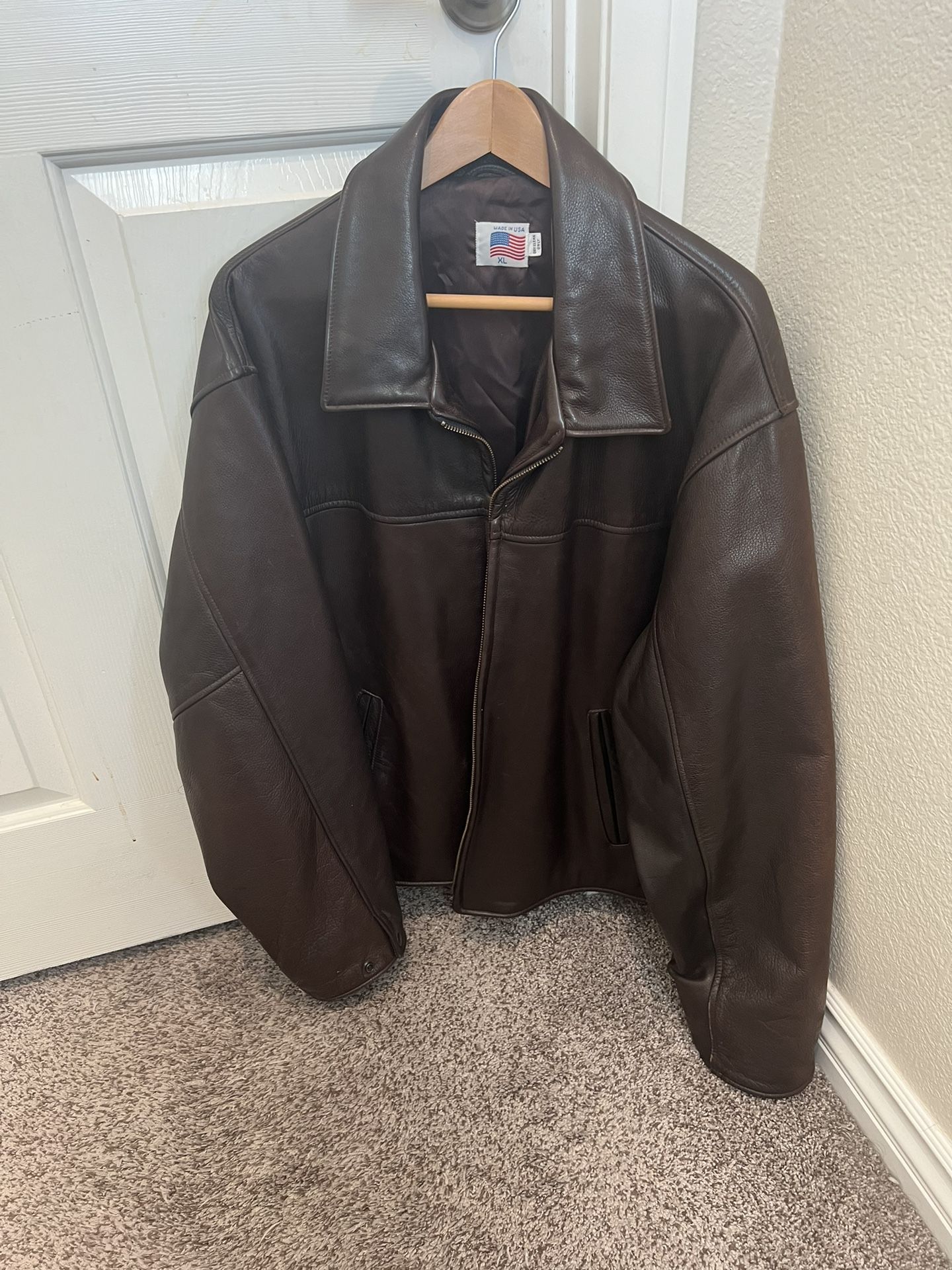 HBO heart and soul boxing leather jacket - Men’s XL