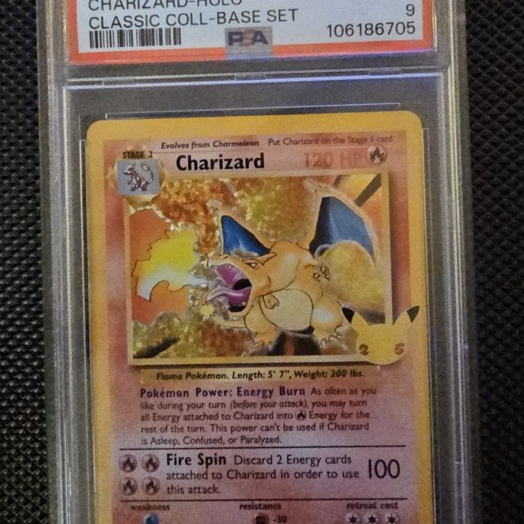 pokemon charizard card 4/102 weird looking charizard 4/102. Note the 2022 tag at bottom of card? : r/IsMyPokemonCardFake