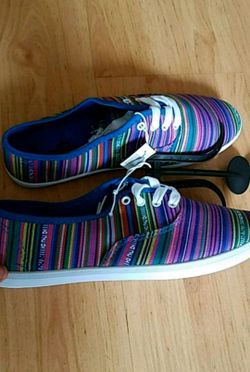 Rainbow shoes
