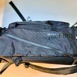 True Religion Switch Black Duffel Backpack 