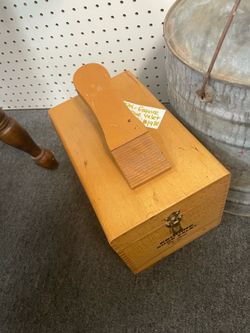 Shoe Shine Box Esquire Vintage w/supplies