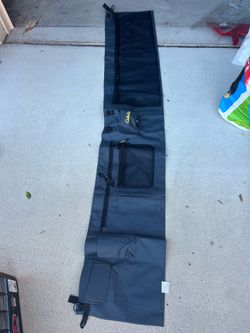 Camping cot-organizer