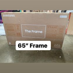 SAMSUNG 65-Inch Class QLED 4K The Frame LS03D Series, Quantum HDR, Art Mode, Anti-Reflection Matte Display, Slim Fit Wall Mount Included, Smart TV w/ 