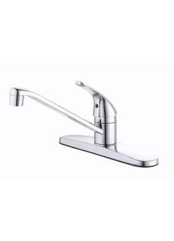 Glacier Bay Single Handle Standard Kitchen Faucet Polished Chrome HD67896W-0001
