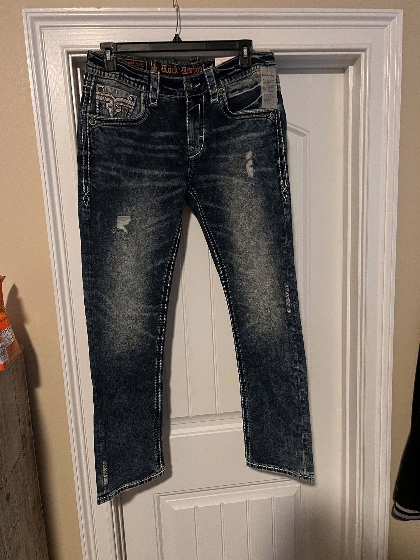 Rock Revival Pruitt Jeans Size 34x32
