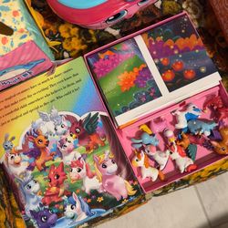 Unicorn Busy Book with Toddler Accessories Toy for Baby/Toddler/Kids