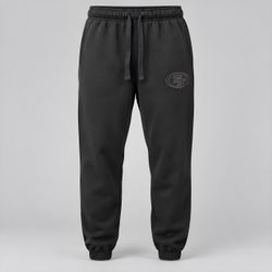 San Francisco 49ers Black Jogger Sweatpants