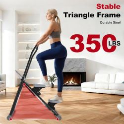 1th 8th Different stairmaster Machine for Home - Stair Climber Stepper for Home Gym Exercise, Compact Folding Stair Stepper, Adjustable Handlebar/Peda