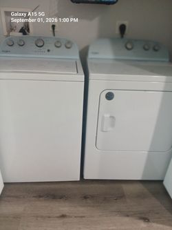 Washer and dryer Whirlpool