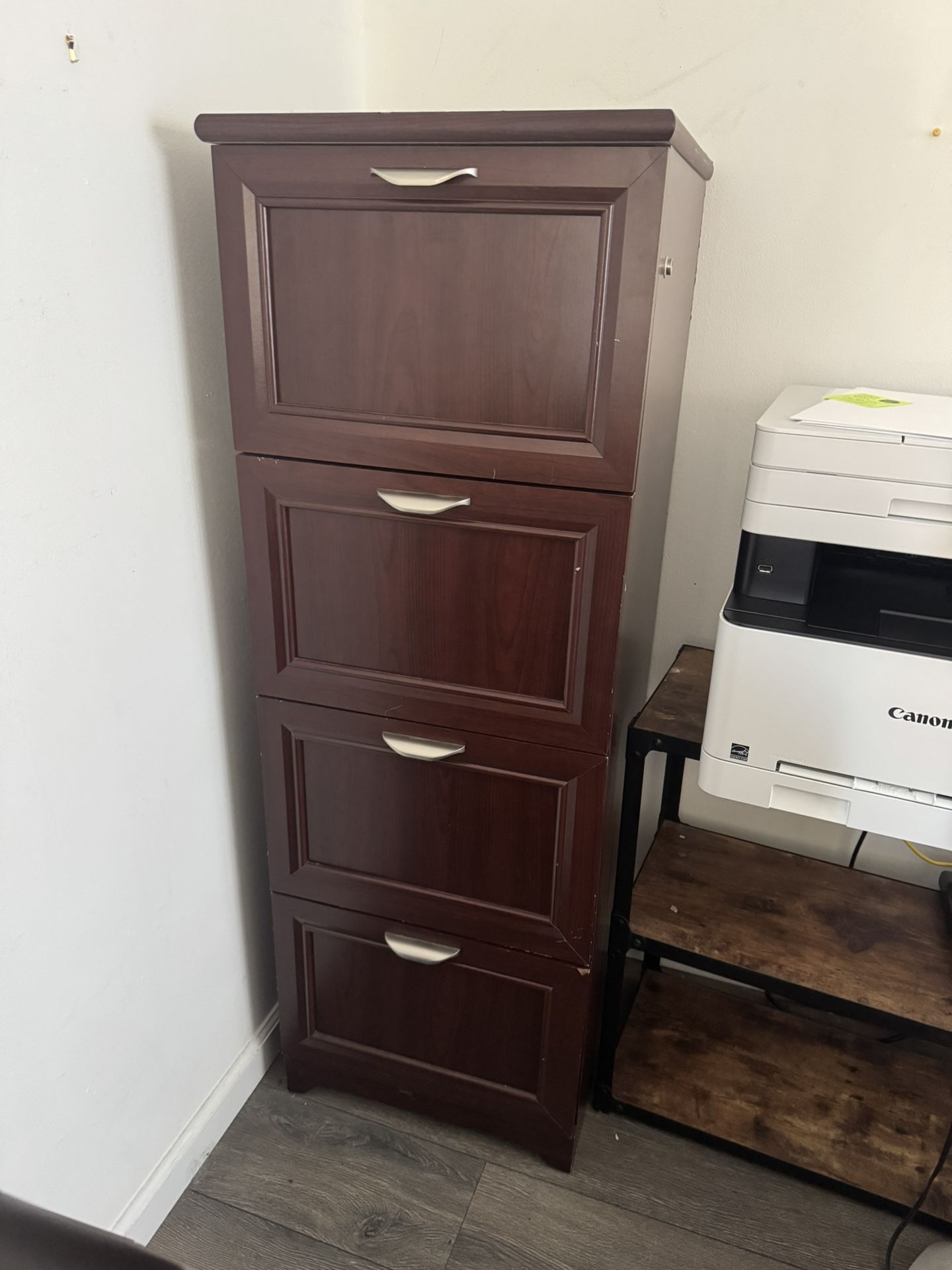 Wooden Filing Cabinet