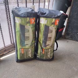 10 Personas Straight Wall Cabin Tent.. Casa de campaña Nuevas Nunca Usadas