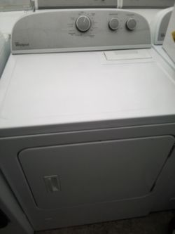 Newer Style Whirlpool Dryer gas