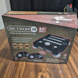 Hyperkin Retron 3 Like New Opened Box Never Used