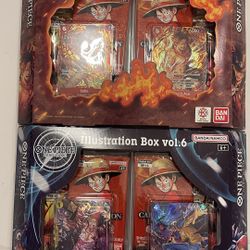 One Piece Illustration Box Vol. 5 and 6 New Sealed