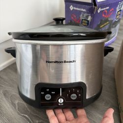 Hamilton slow cooker crock pot