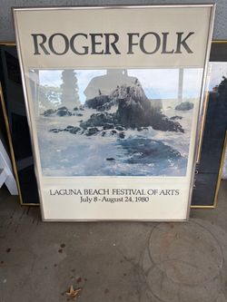 POSTER ART LAGUNA BEACH