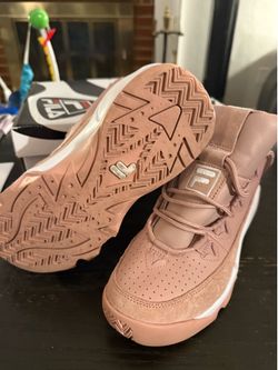 Fila Pink High-Top Sneakers