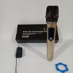 Microphone 🎤 Wireless 🛜 KAREOKE $20.NEW