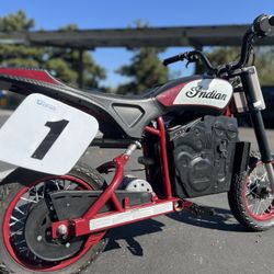 Indian EFTR Jr E Bike.  Like New 