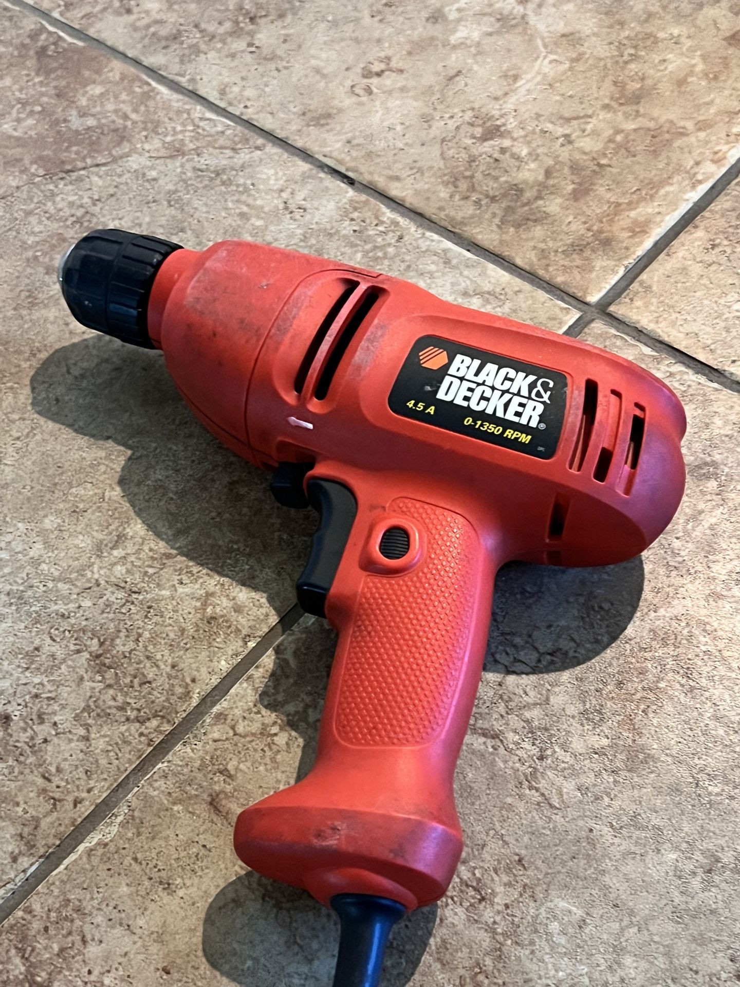 Black And Decker Corded Drill