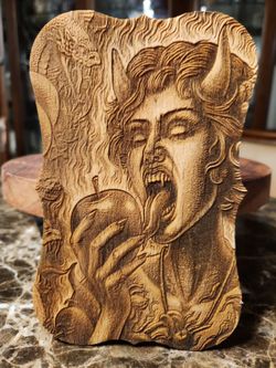 Two Piece Devil Themed Art
