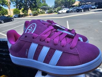 Adidas Originals Campus Women's Running Shoe Pink Sneaker Footwear Trainers #616 zise 6.5