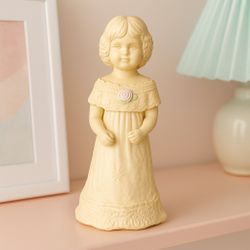 Avon 1970s Empty Figural Sentimental Doll Adorable Abigail Sweet Honesty Cologne Decanter, 7”