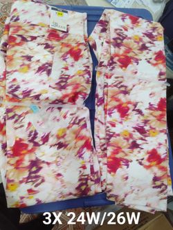 Plus Size Pants With Cool Designs and lots Of Flex 😊