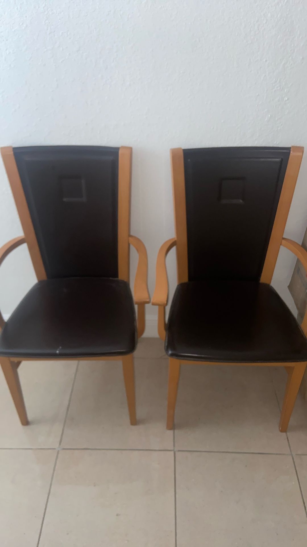 3 set home chairs with arm rest for living room