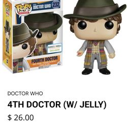 Fourth Doctor Funko Pop