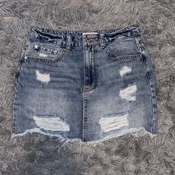 Forever 21 Jean Skirt
