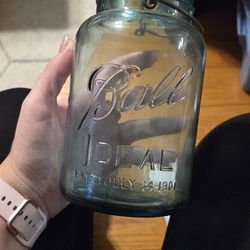 Vintage Ball Mason Jar