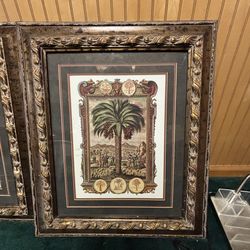 Palm tree paintings