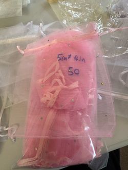 Organza bags