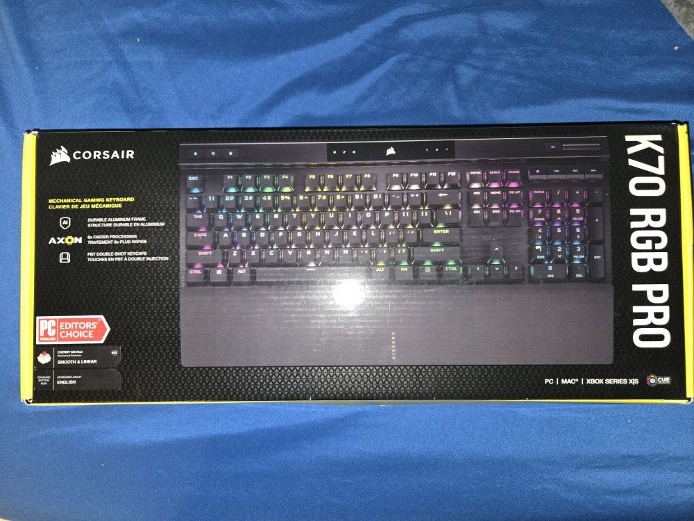 Corsair K70 PRO RGB Keyboard Teclado