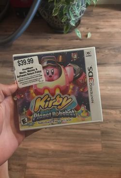 Kirby planet robobot brand new Nintendo 3ds
