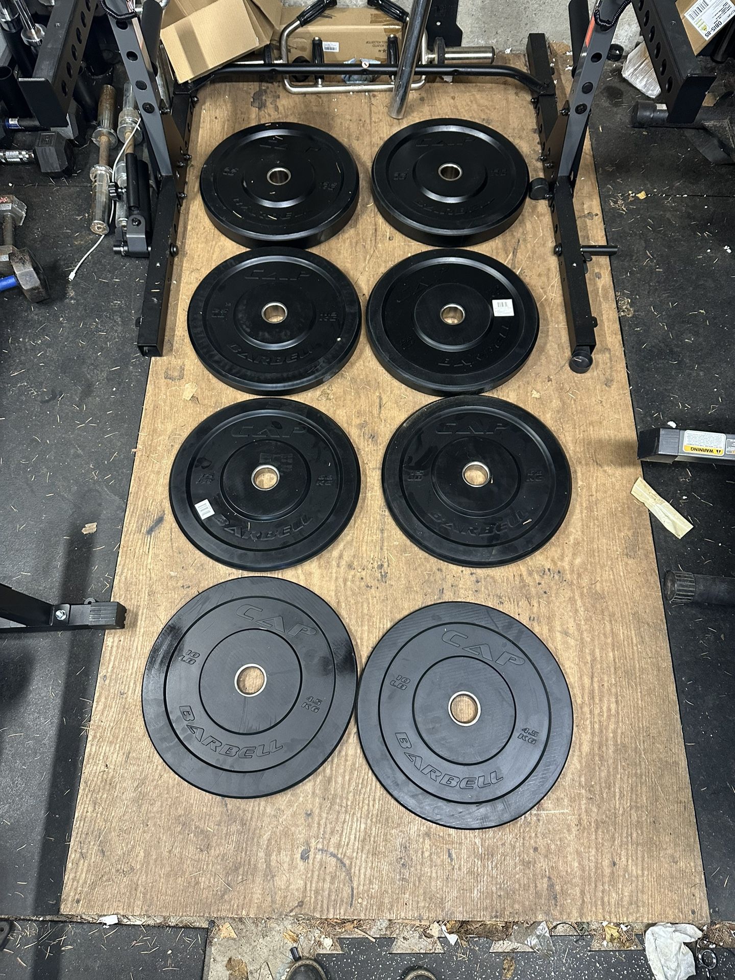 Premium Bumper Weightset