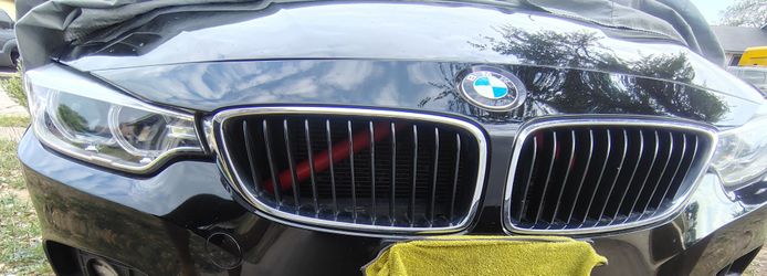 BMW 4 series. Front grill