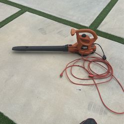 Leaf Blower With Ext Cord 
