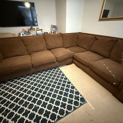Designer L-Shaped Sectional Couch