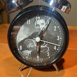 Elvis Clock Works New 