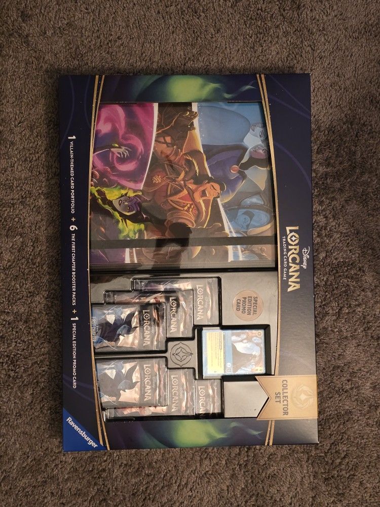 Disney Lorcana First Chapter TCG Collector Set 