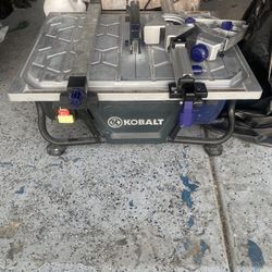 Kobalt Tile Saw 