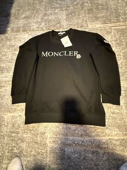 Moncler black sweater (brand new)