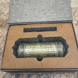 The DaVinci Code Mini Cryptid Puzzle With Two Lord Of The Rings Inside
