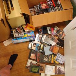 Box CDs Rock, Pop, Blues,...
