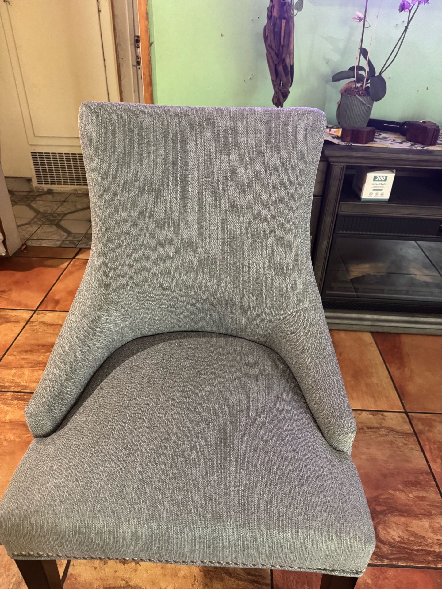 Dining chairs . Two